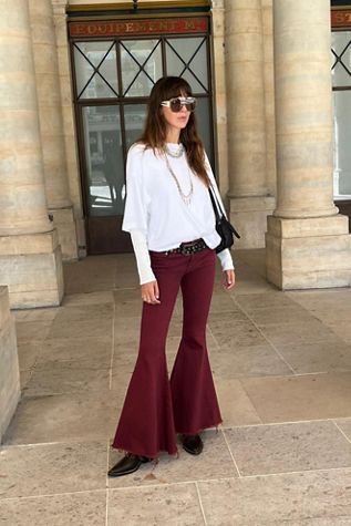 We The Free Emre Low-Rise Flare Jeans