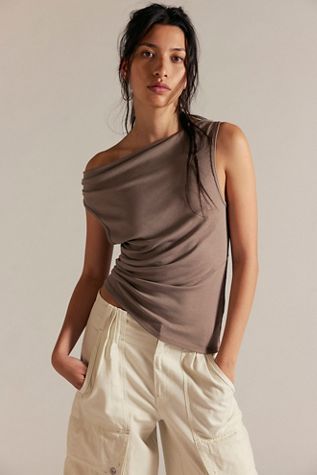 We The Free Lola Asymmetrical Hem Tank Top