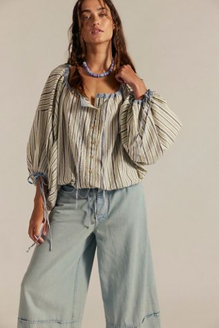 We The Free Picnic Stripe Shirt