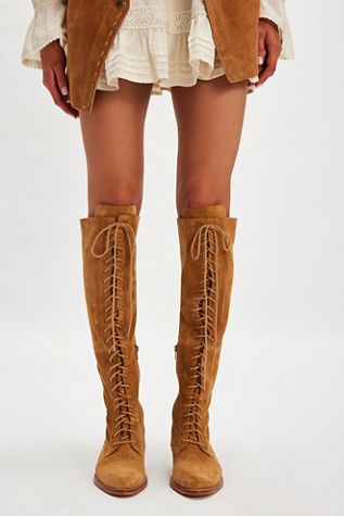 Davey Over-The-Knee Lace-Up Boots