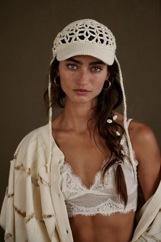 Silvie Crochet Baseball Hat