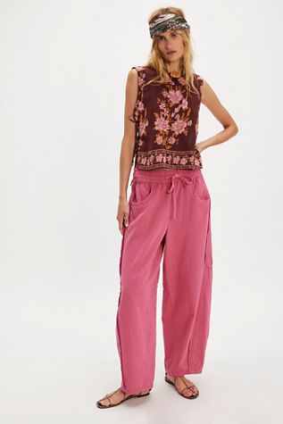 Something Good Pull-On Barrel Pants