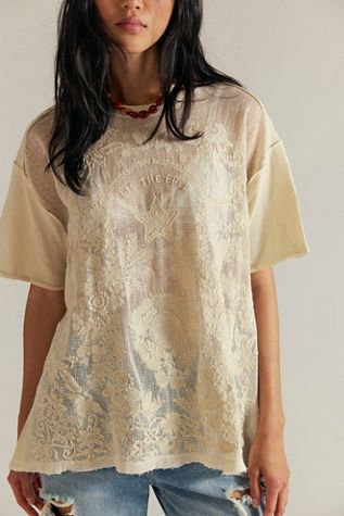 We The Free Stitch And Stars Tee