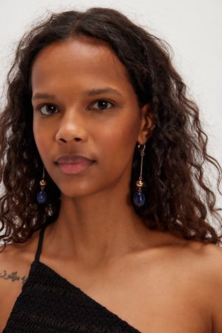 Check Mate Drop Earrings