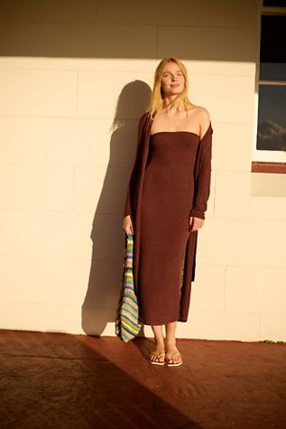 Lottie Solid Sweater Dress Set
