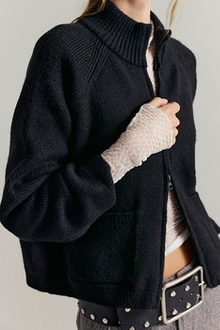 We The Free On It Zip-Up Cardigan