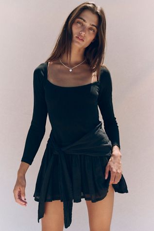Lexi Drop-Waist Mini Dress