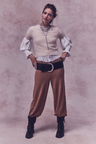 Belle Brushed Cashmere Tee