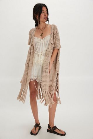 Canelle Crochet Duster