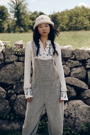 We The Free Deep Trance Cord Overalls