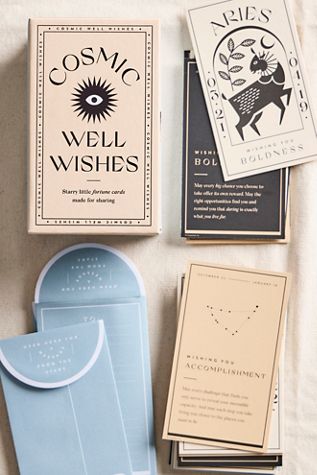 Cosmic Well Wishes Fortune Cards