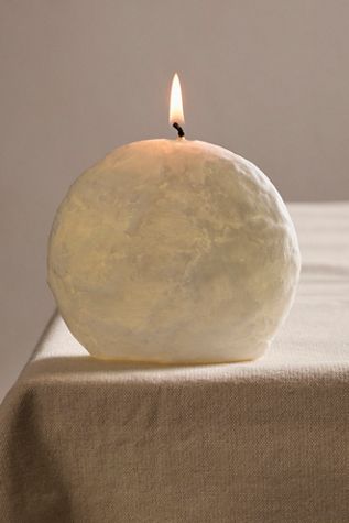 Selenite Candle