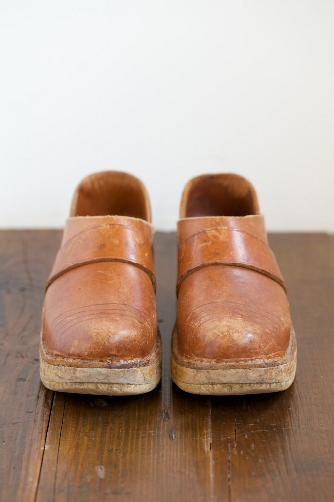 non leather clogs