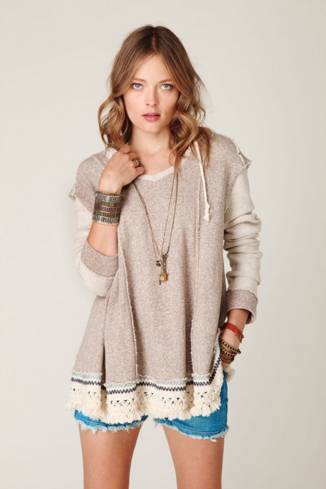 free people baja hooded jacket