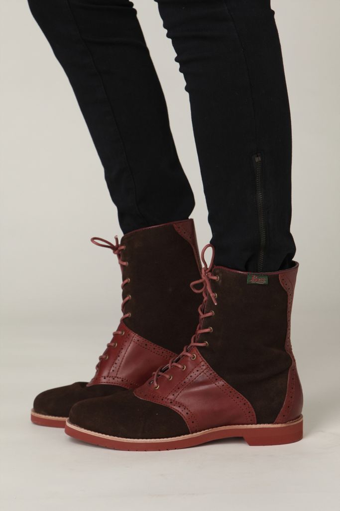 oxford boots women's black