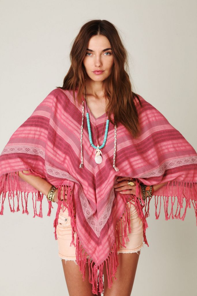 On the Fringe Poncho | Free People