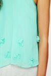 flower sheer top