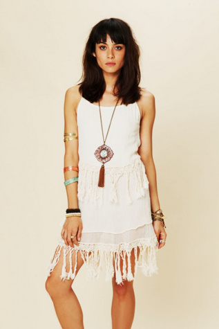 free people fringe dress