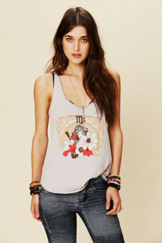 free people graphic tank