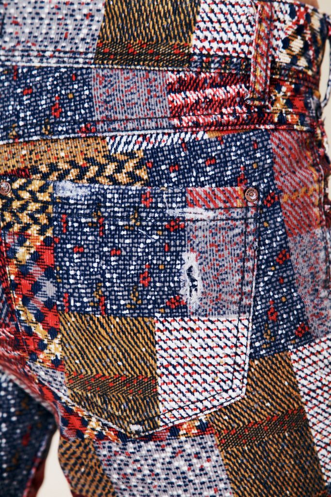 Patchwork Corduroy Flare Free People