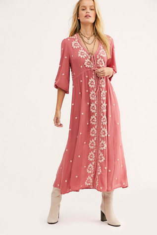 free people fable midi dress