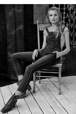 free people black overalls