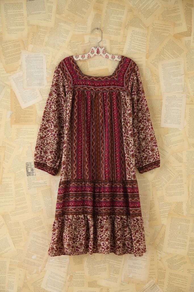 Vintage Printed Boho Dress | Free People
