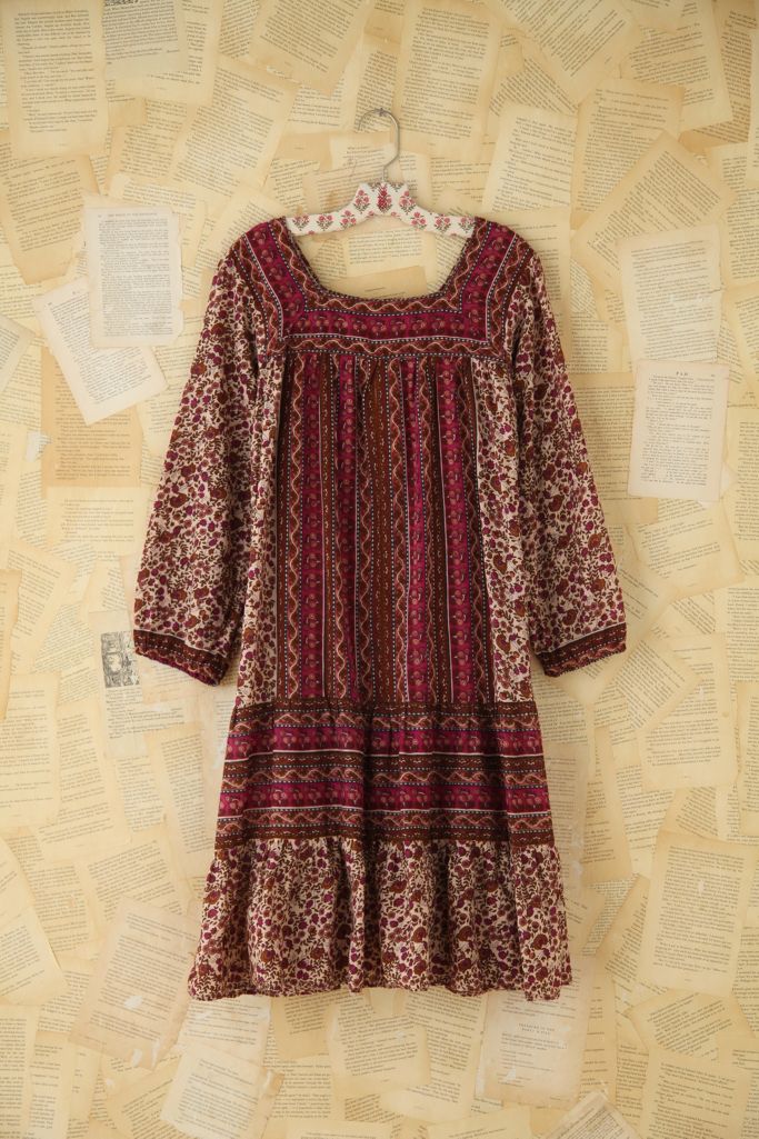 Vintage Printed Boho Dress Free People