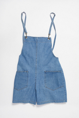 free people overall shorts