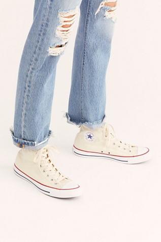 ivory converse high tops