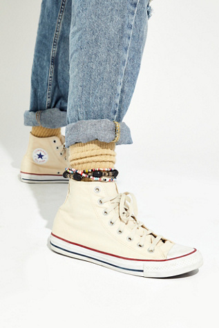 gold converse high tops