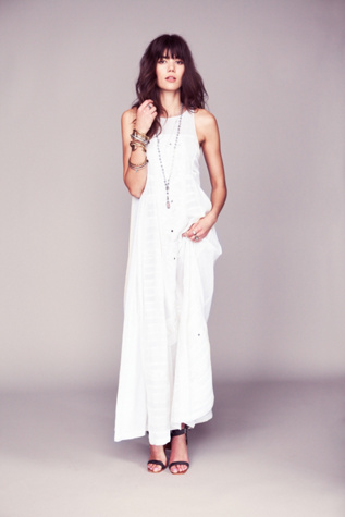 free people white gown
