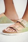 tie dye birkenstocks rubber