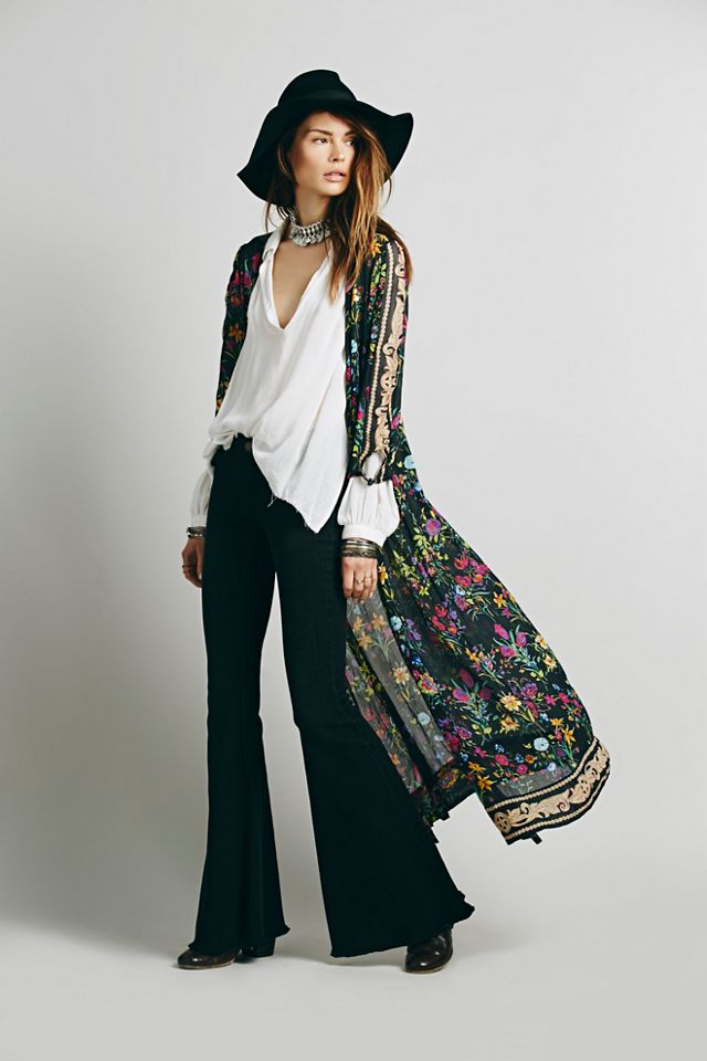 free people wildflower blossom duster jacket