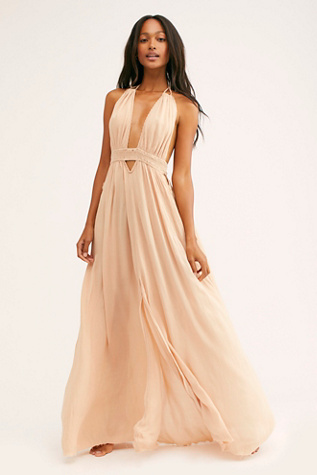 look into the sun maxi dress free people