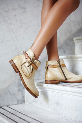 Imperial Distressed Ankle Boots | Free 