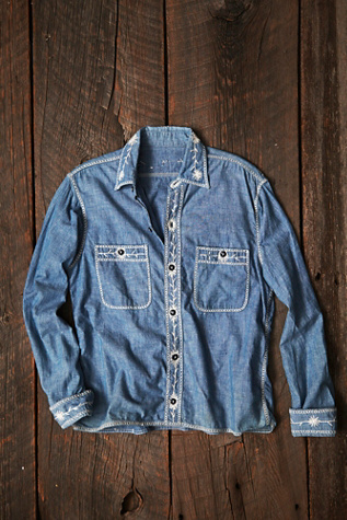 free people denim shirts
