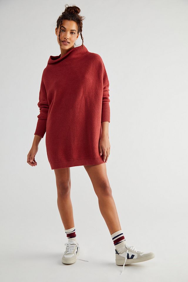 ottoman slouchy tunic tangerine