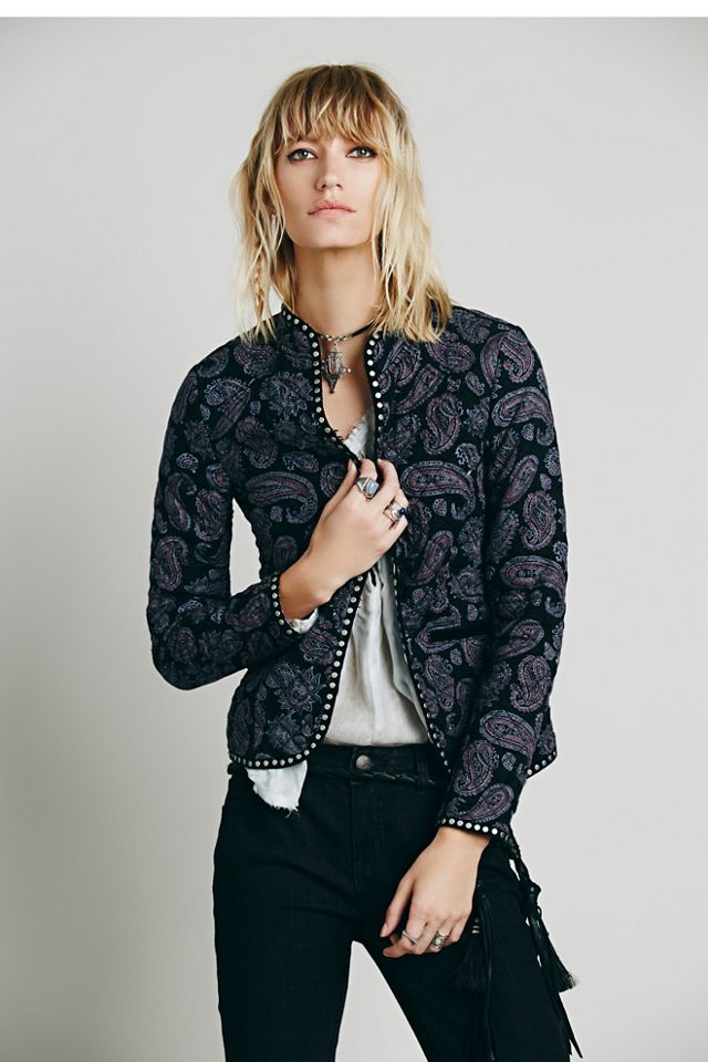 asos paisley jacket