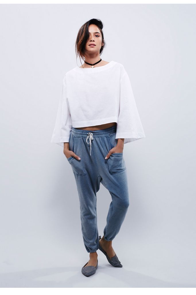 free people sunny drawstring jogger