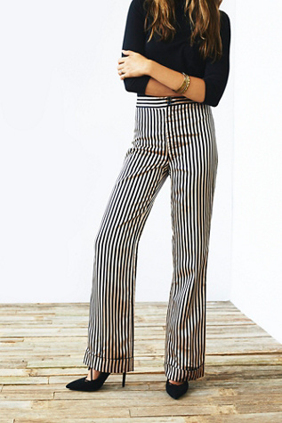 70s striped pants