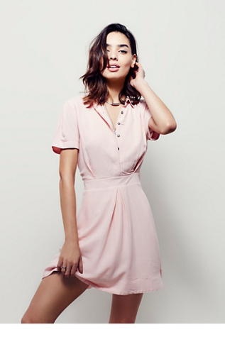 free people dream girl mini dress