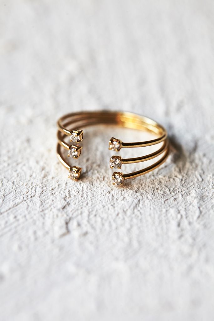 Floating Diamonds Ring Free People