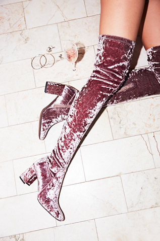 free people thigh high boots