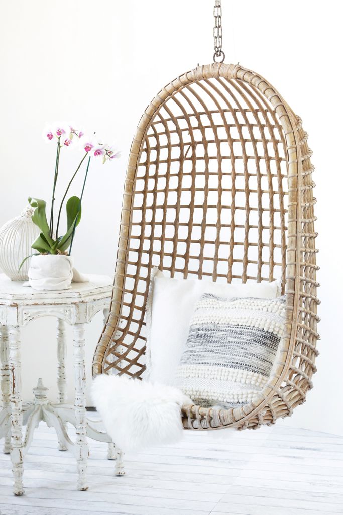 Vintage Rattan Hang Chair - SOLD | Free People