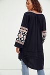 in the clear embroidered maxi