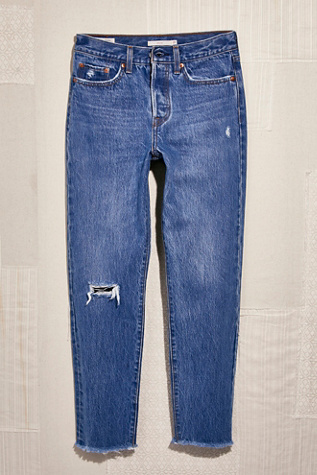 wedgie high rise jeans