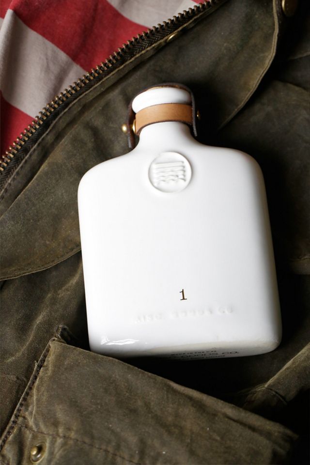 ceramic flask mug