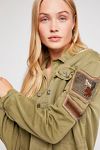 Thumbnail View 4: Embellished Military Shirt Jacket