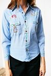 free people denim shirts